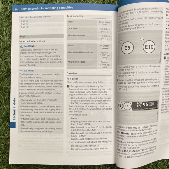 2019 Mercedes-Benz CLA Owners Manual (CLA45 AMG 4MATIC, CLA250 4MATIC 2.0L) - Picture 8 of 15